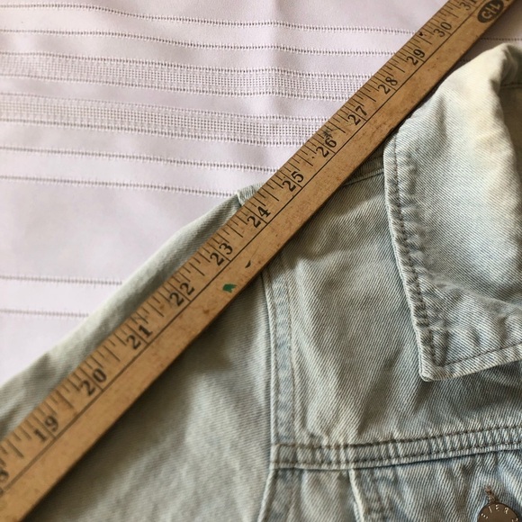 Forever 21 Crop Light Wash Denim Jacket - Picture 8 of 15